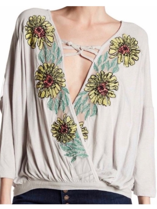 Free People Tops - Free People Gotta Love It Boho Blouse